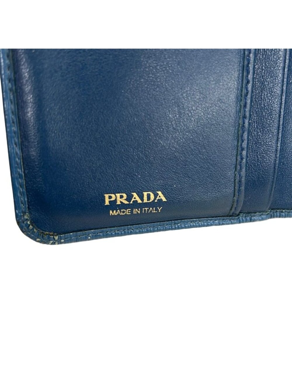 Prada Blue Leather Wallet - Picture 5 of 10